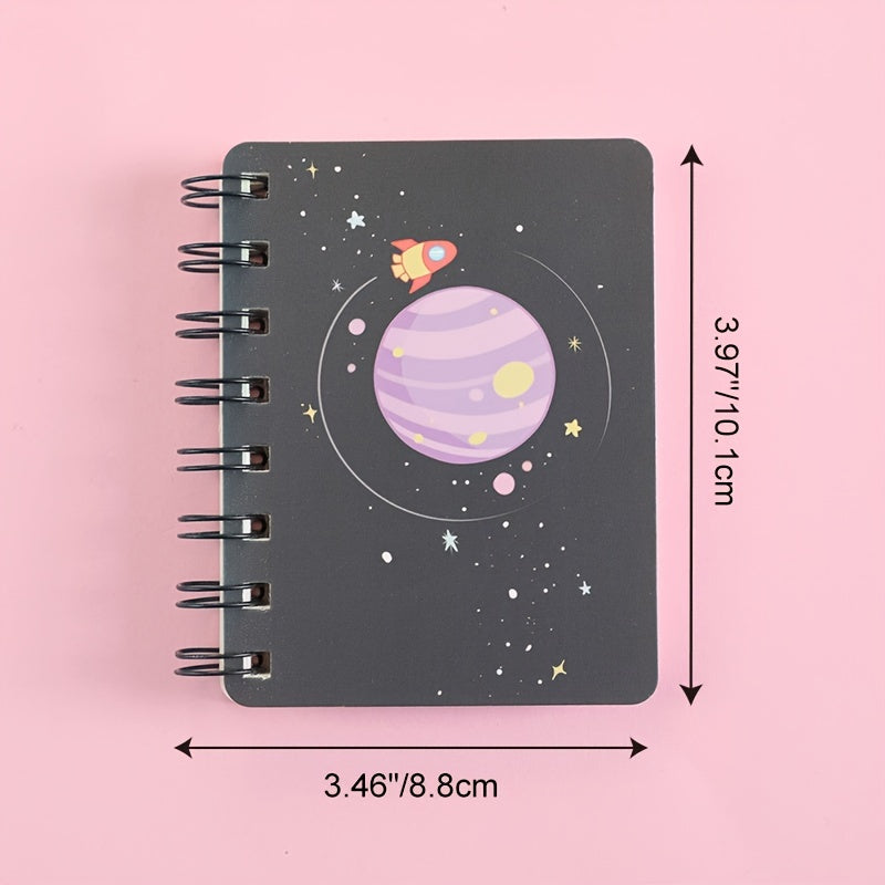 Fantasy Planet Spiral Notebook