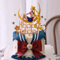 Magical Girl Models Anime Character Figurines Home And Car Decorations