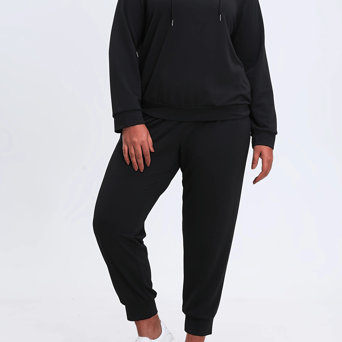  Solid Hoodie & Joggers 2 Piece Set