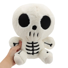 Halloween Skeleton Plush Toy 30cm Stuffed Soft Polyester Home Decor