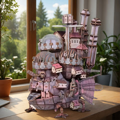 Wooden DIY 3D Puzzle Set Adult Creative Wooden Model Crafts Home Decor & Handcra