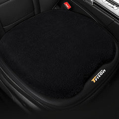 3pcs Winter Car Seats Pad Thickened Plush Warm Car Seats Cushion
