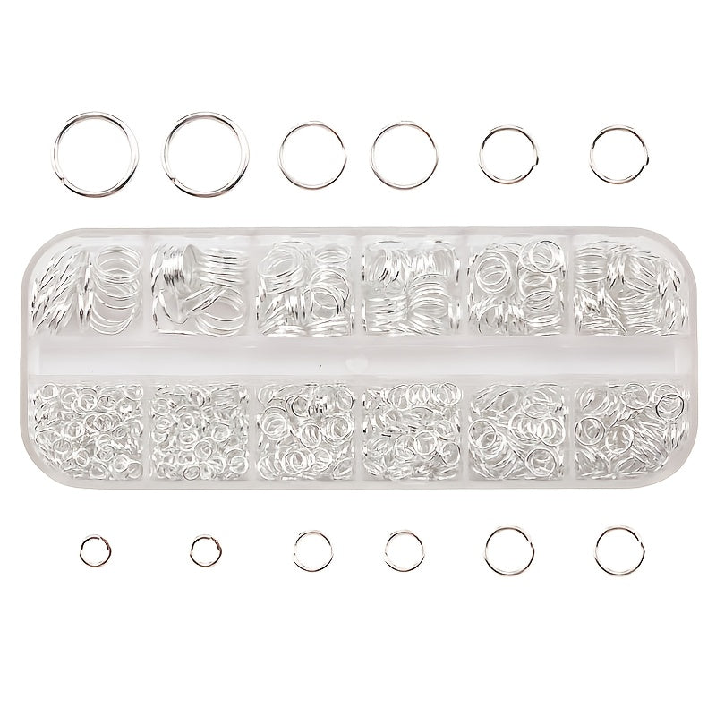 Mixed Size Ring DIY Set 4mm 5mm 6mm 7mm 8mm 10mm