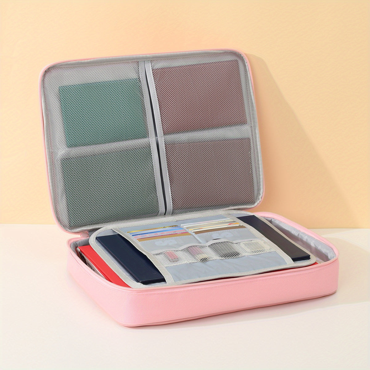 Fireproof Storage Bag Waterproof Travel Document Organizer
