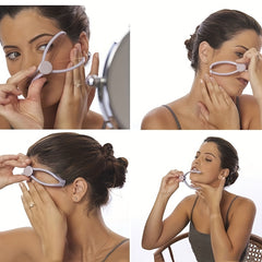 Women Hair Removal Epilator Mini Facial Hair Remover Spring Threading Face