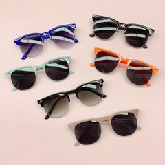 Girl's Half Frame UV Sunglasses for Outdoors