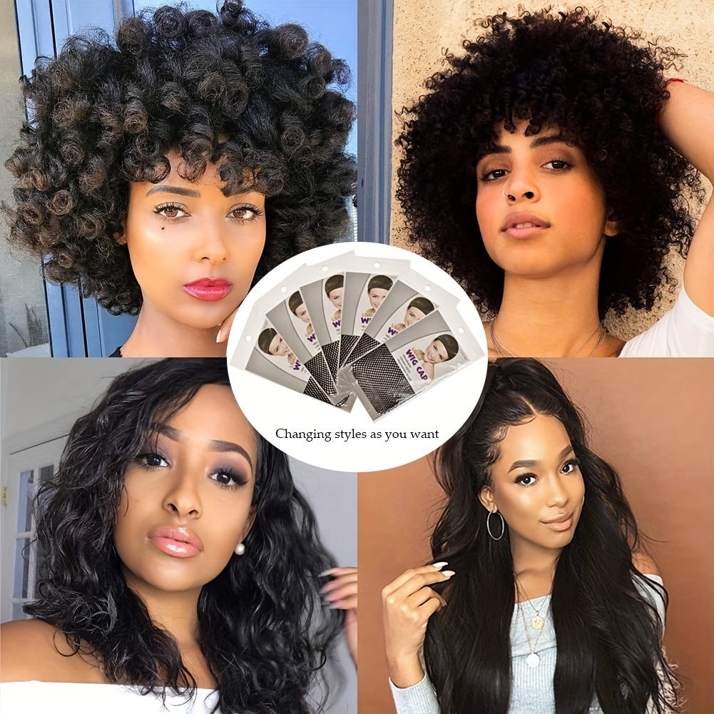 Stretchable Elastic Hair Net Snood Wig Cap