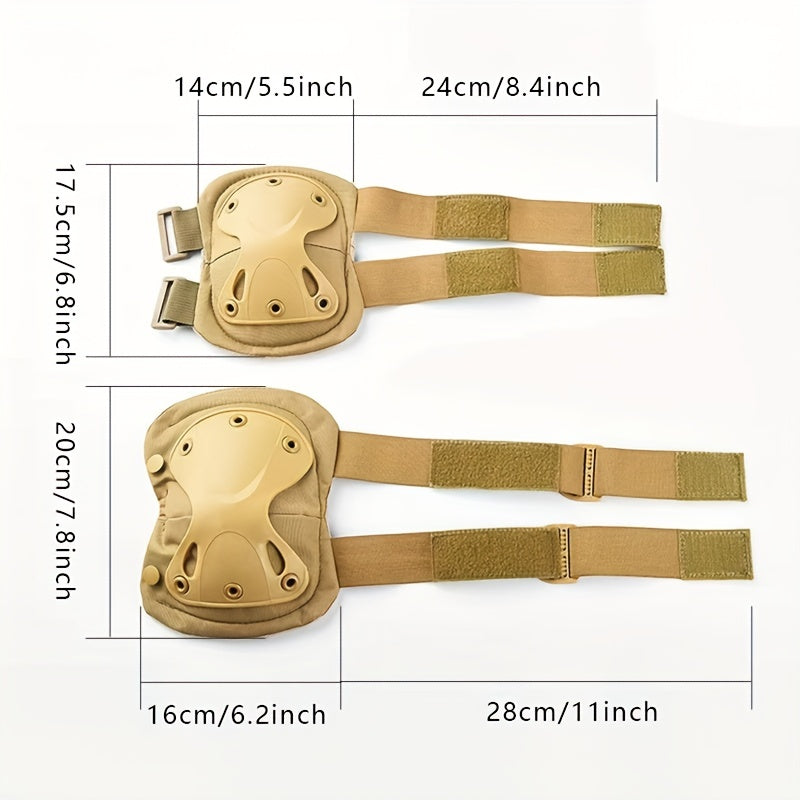 Protective Knee and Elbow Pads for Military & Outdoor Sports