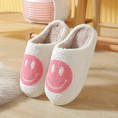 Kids Cartoon Slip On Slippers - Warm Soft Indoor Slippers