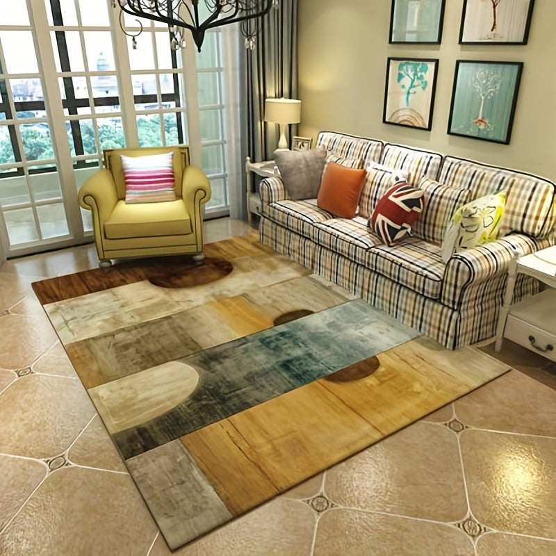 Modern Minimalist Soft Area Rug Non-slip Carpet
