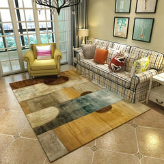 Modern Minimalist Soft Area Rug Non-slip Carpet