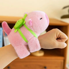Soft Plush Toy Wristband Bear Turtle Beaver Plush Bracelet