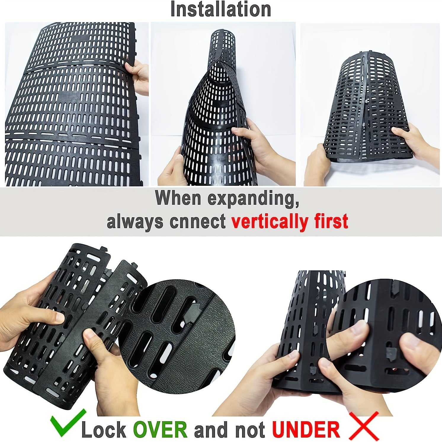 3 Packs Tree Trunk Protector Tree Guards Durable Tree Wrap Plant Protectors
