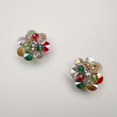 2pcs Floral Button Set for Men's and Women's Shirts