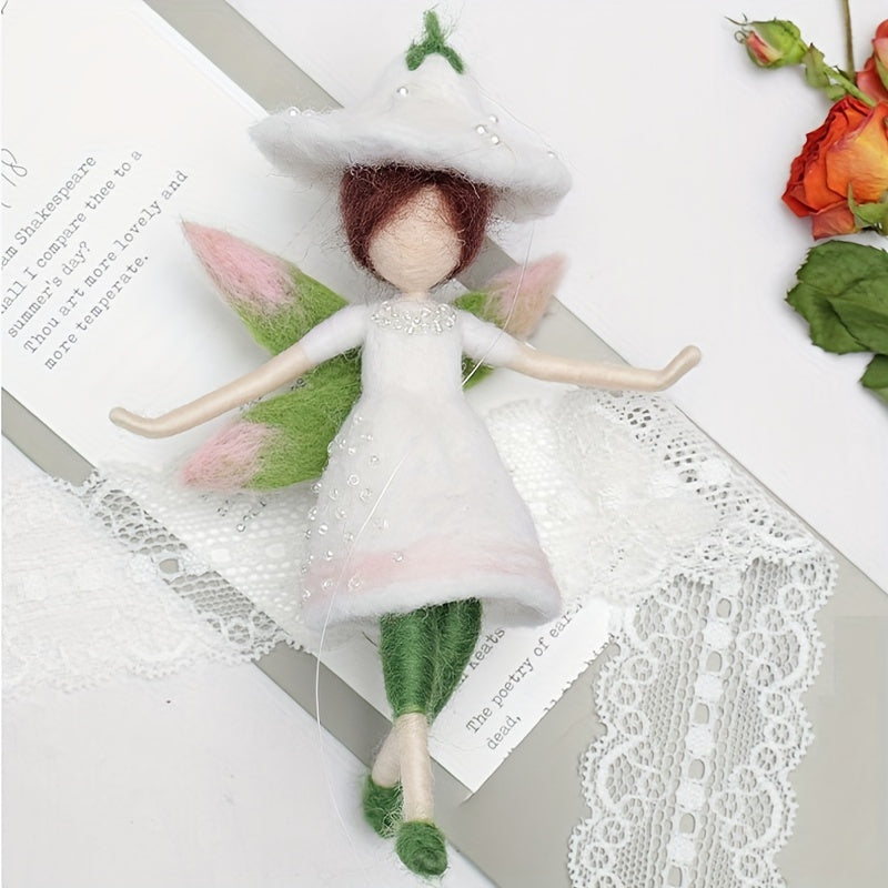 1pc Flower Calyx Elf Wool Felt DIY Material Package Creative Gift