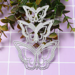 1pc Three Butterflies Metal Cutting Die For Card Making Scrapbook Diy Album Embo