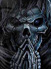 Men's Cartoon Skeleton Graphic T-shirt 3D Print Tee for Summer Outdoors