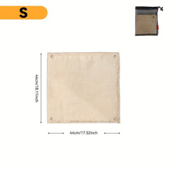 Fire Pit Mat 4 Layer Under Grill Mat Deck Patio Protect Mat