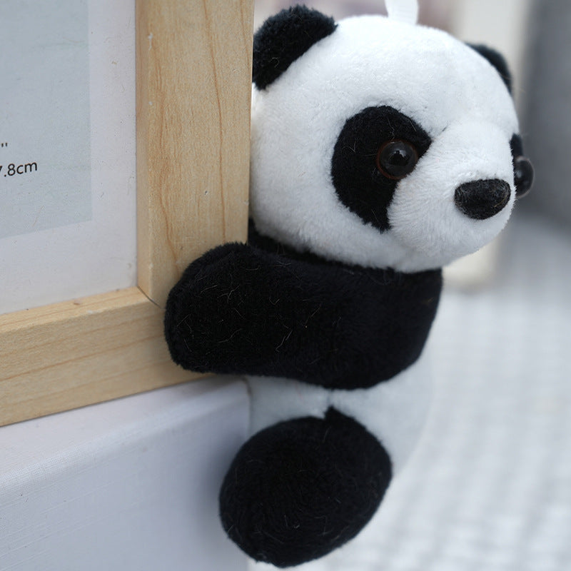 2pcs Panda Plush Toy Soft & Stuffed Animals for Office & Party Decor