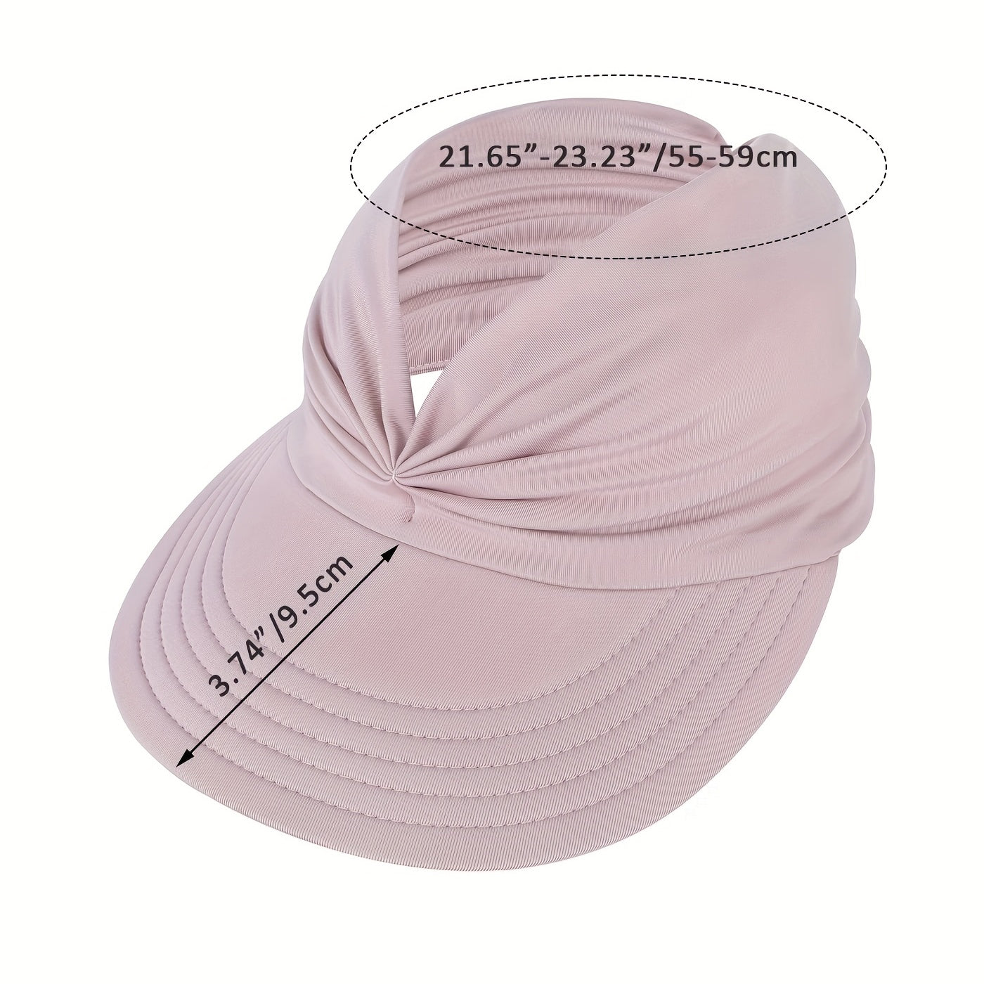 Women Sun Visor Hat UV Protection Beach Cap Packable Summer Hats