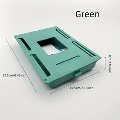 Self Sticky Under Desk Drawer Pencil Tray Storage Box