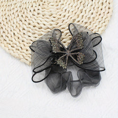 Mesh Hair Tie Back Head Elastic Scrunchie Head Jewelry Hair Accessories