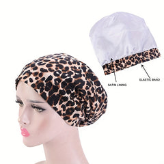 Satin Lined Beanie Double Layer Soft Skull Cap Women Turban Cap