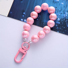 Colorful Beaded Keychain Pendant Bag Decoration Ladies' Mobile Phone Key Ring