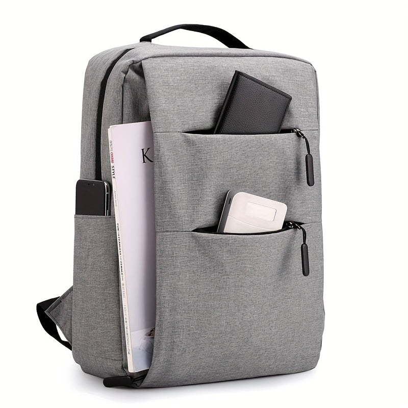 Waterproof Business Backpack USB Charging Port School Travel Laptop Bag