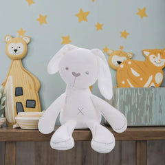 Long Legged Rabbit Plush Toy Standing Pose Bunny Pink