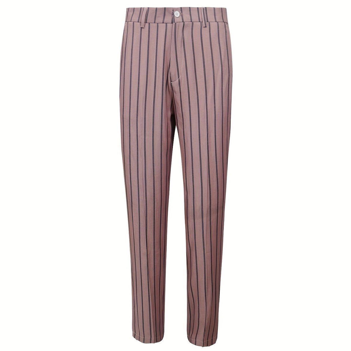 Men's Striped Dress Pants - Semi-Formal Stretch Woven Pants