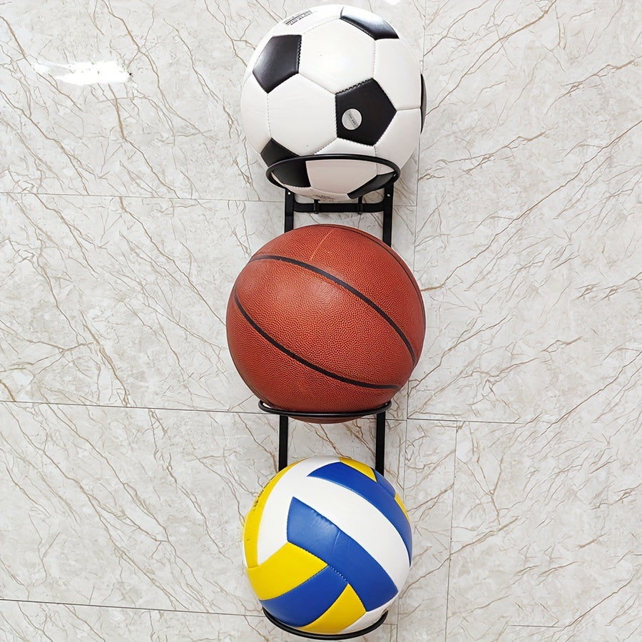 Ball Storage Rack - Detachable Basketball Display Stand