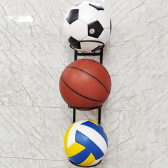 Ball Storage Rack - Detachable Basketball Display Stand