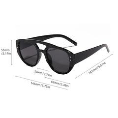 Oversized Round Sunglasses Circle Sun Glasses Vintage Ladies Stylish