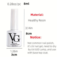 Reflective Glitter Gel Nail Polish with Cat Eye and Chameleon Effect