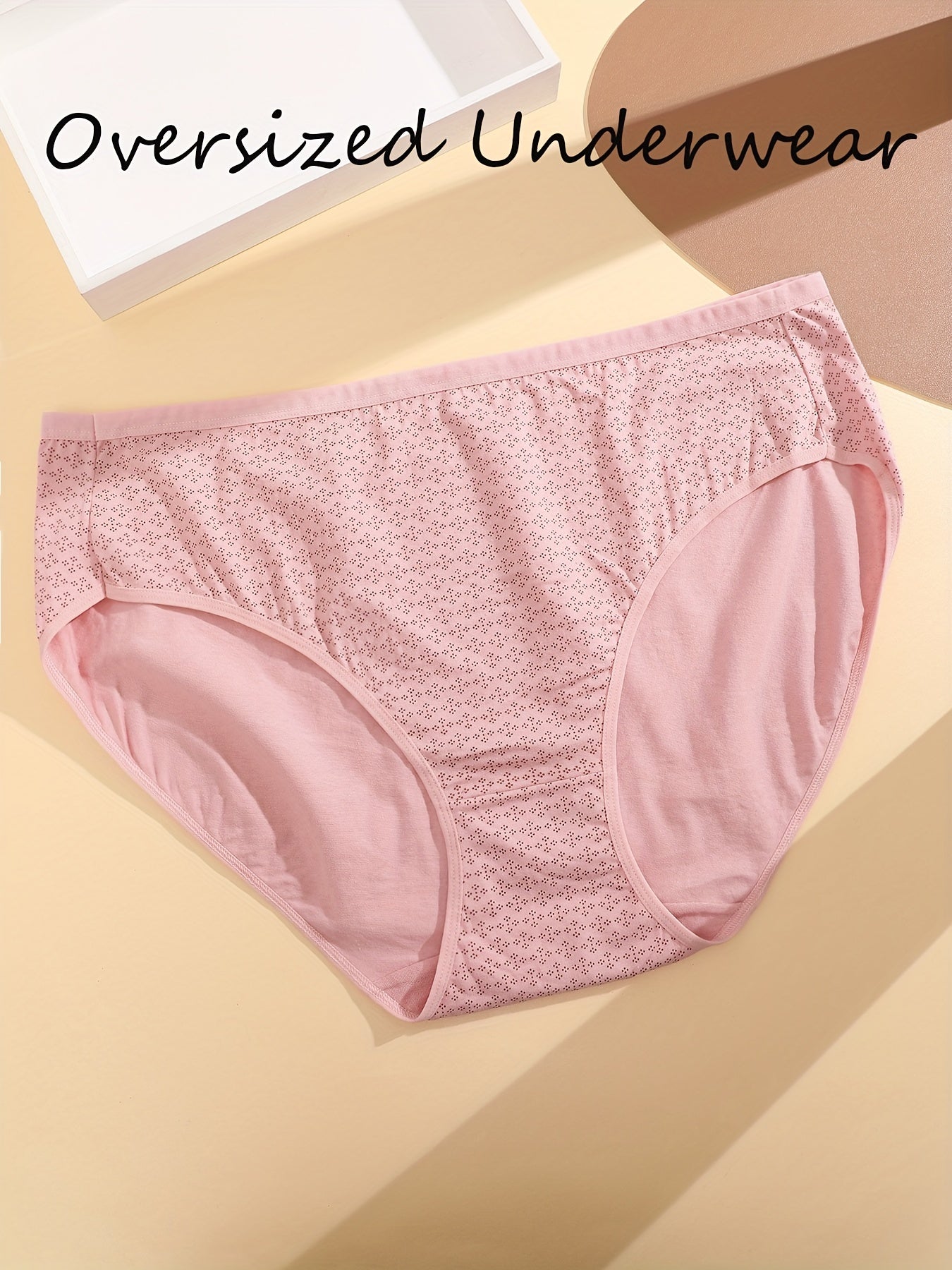  Ditsy Floral Print Seamless Comfort Underwear