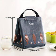 Insulated Lunch Bag Leakproof Freezable School Office Picnic