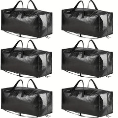 XL Heavy Duty Moving Bags w/ Backpack Straps Strong Handles Zippers