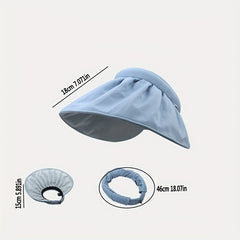 Foldable Headband Visor Hat UV Protection Sun Hat