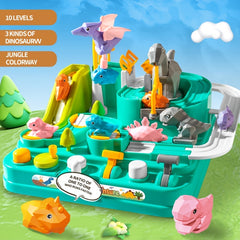 Dinosaur Track Toys Kids Race Tracks For Boys Car Adventure Toys