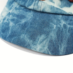 Kids Adjustable Baseball Cap with Cartoon Bear Embroidery