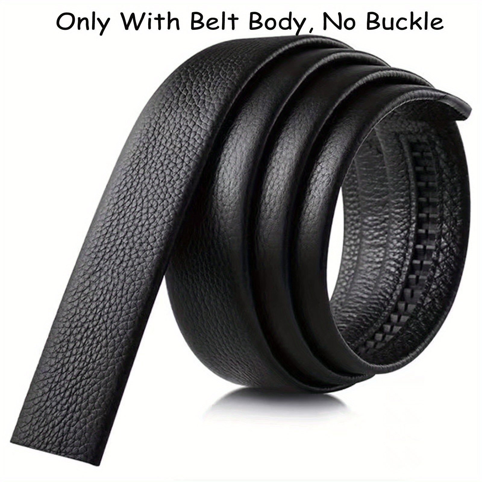 High Men's Business Belt w/ Automatic Buckle