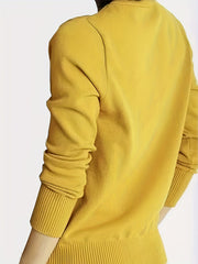 V-neck Button Front Cardigan for Women