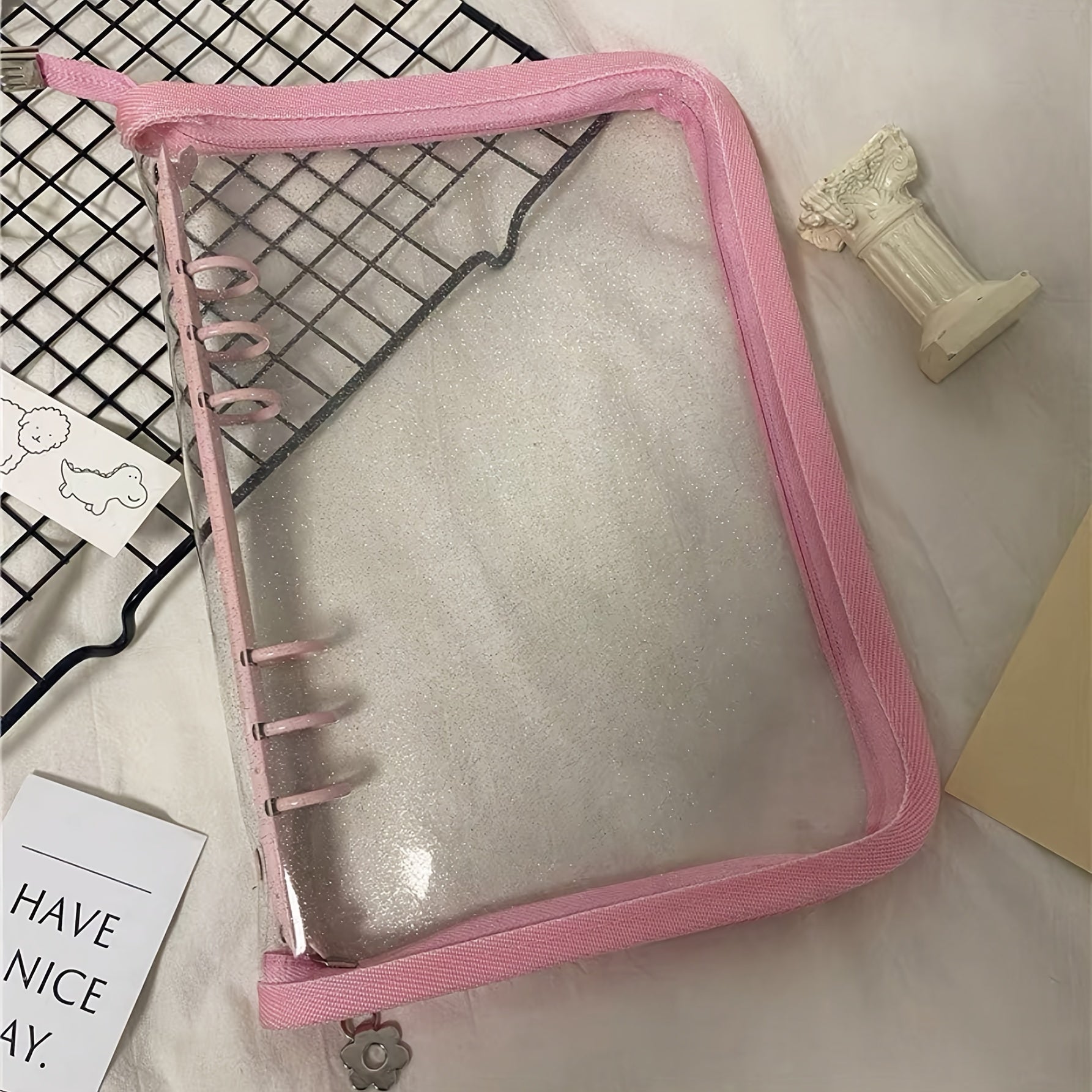A5 Loose Leaf Binder w/ Zipper & Outer Shell