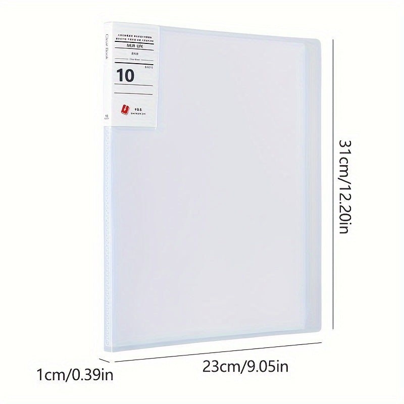 30pcs File Manager Document Organizer Exam Paper Storage Folder School Supplies