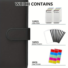A6 Cash Envelopes Binder Wallet Budget Set