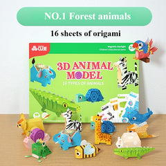 Geometric Puzzle Sets 3D Origami Paper Craft Kit for Holiday