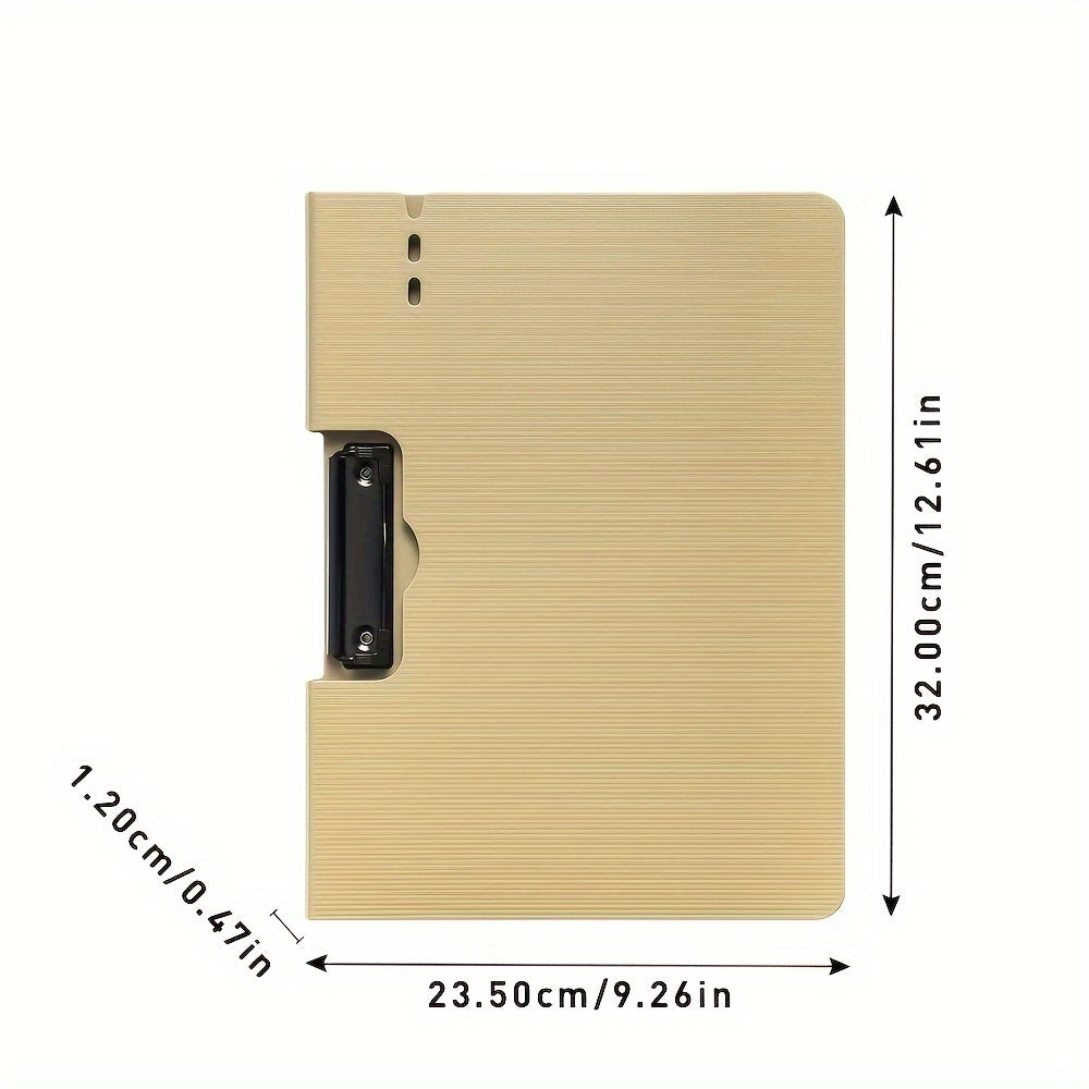 A4 Size File Folder Clipboards Single Clip Waterproof Portable File Storage