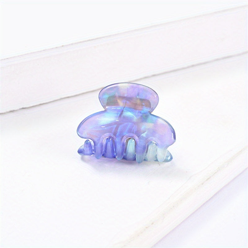 Small Hair Claw Sweet Side Clip Retro Hair Claw College Style Hair Clip