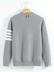 Men's Striped Knit Sweater